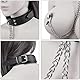 BDSMYEE Einstellbar Nippelklemmen Halskette mit Busenkette + 4 stk Magnetische Nippelklemmen,Extra Stark Brust Stimulation Sexspielzeug Set,Klitoris Klemmen Vaginal Clip Einstellbar Nippelclip
