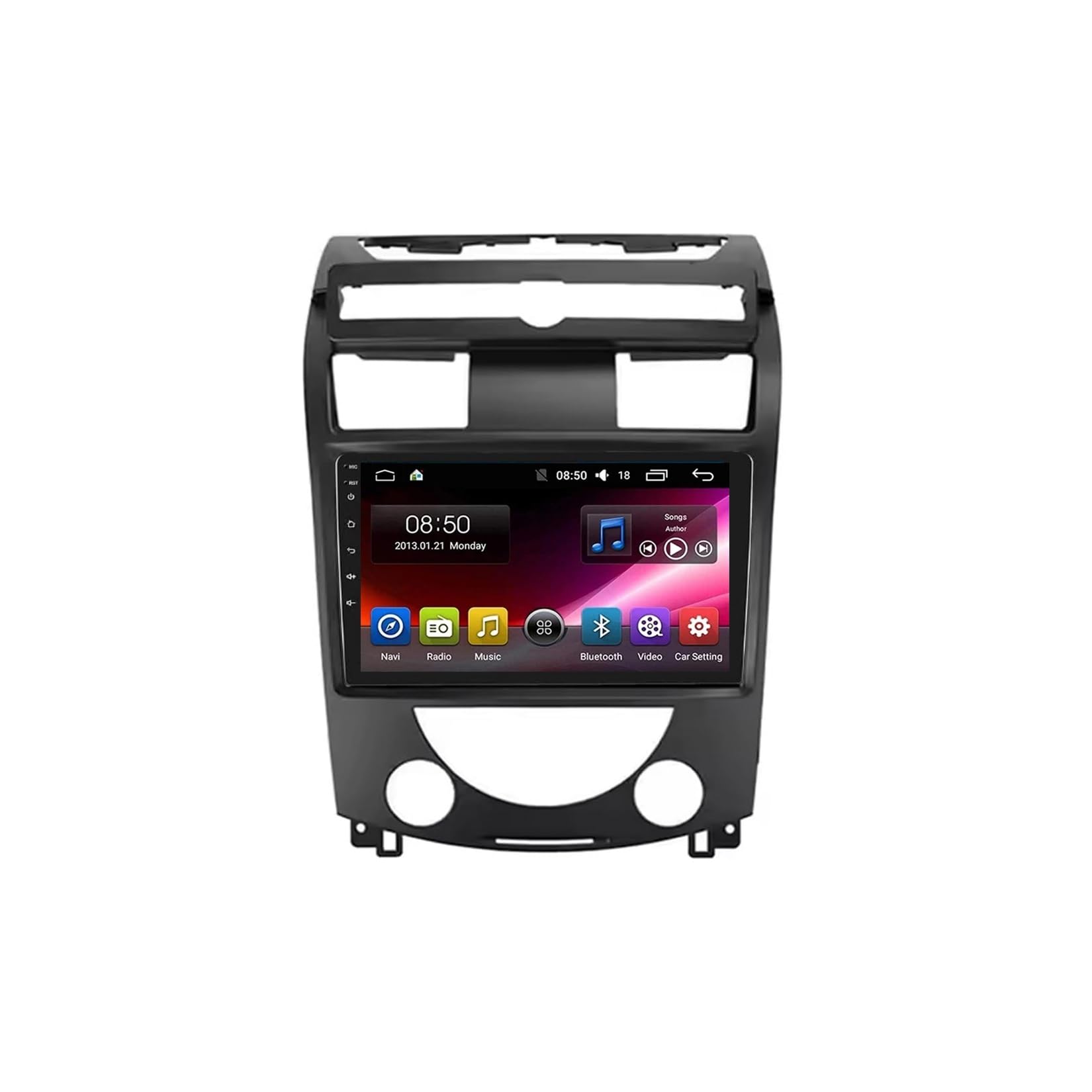 Lien miroir auto navi pour remplacer l'autoradio cassette cassé du Rexton - 8