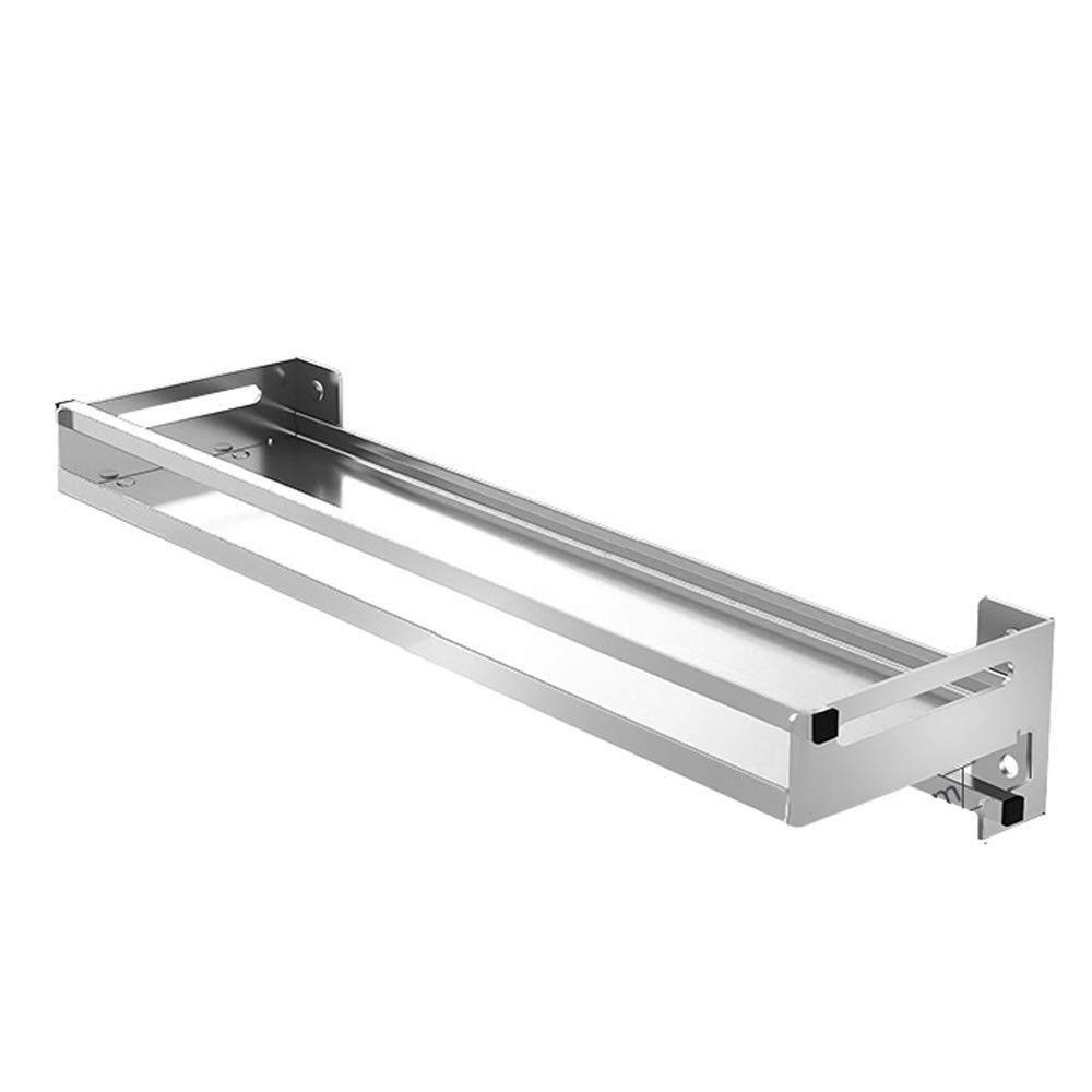 HADECOLL Shelf,Kitchen Racks Spice Rack Shelf Seasoning Utensils Rack, Hanging Knife Tool Rack Cutlery Basket Spoon Chopstick Holder Wall Mounted Towel Bar,Length 100Cm,Length 100Cm