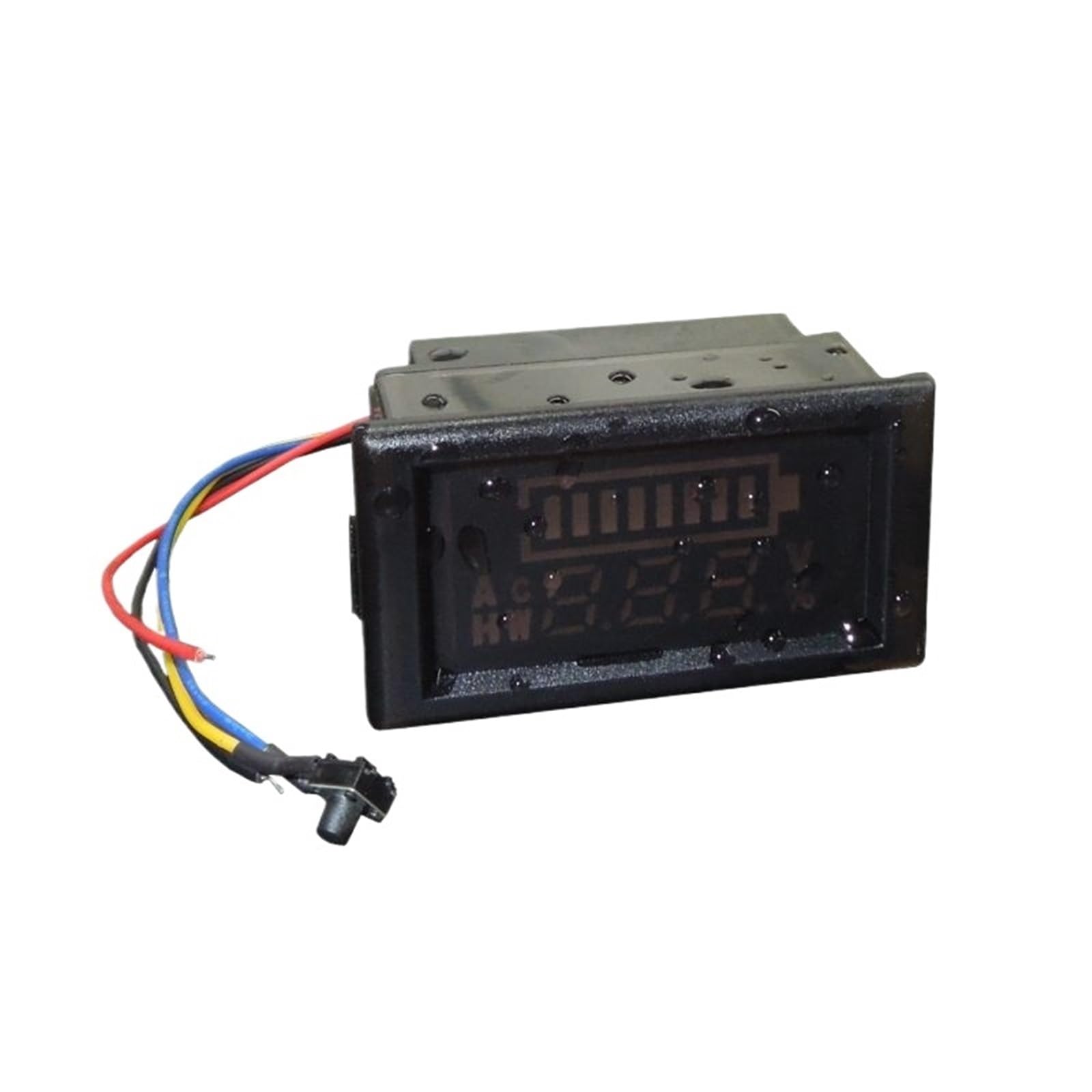 Wodoodporny woltomierz DC 12 V, wskaźnik pojemności akumulatora kwasowo-ołowiowego, cyfrowy monitor napięcia, wyświetlacz procentowy (izolowany RS485 Ver, bateria litowa 3,7 V)