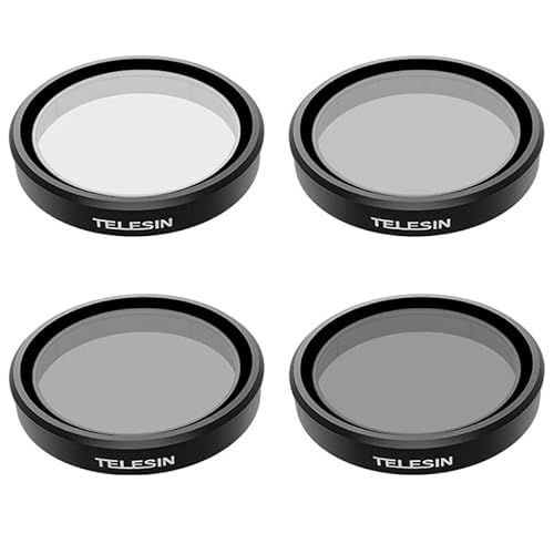 DJI Osmo Action 3 専用 フィルター 4セット(CPL+ND8+ND16+ND32)