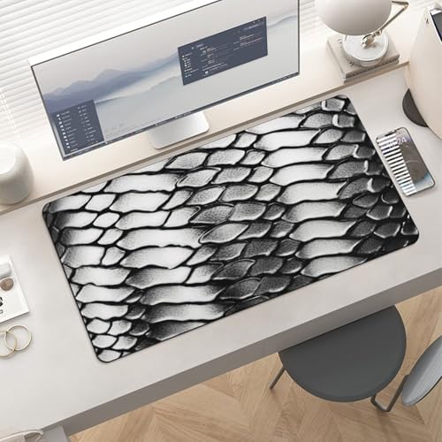 Protector para Escritorio Snake Skin Negro y Blanco miniatura 6