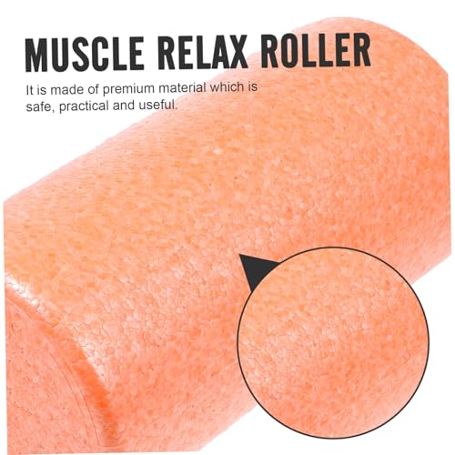 Rodillo de masaje para yoga Ciieeo 30x15 cm color naranja EPP para relajación muscular y liberación miofascial profunda miniatura 3