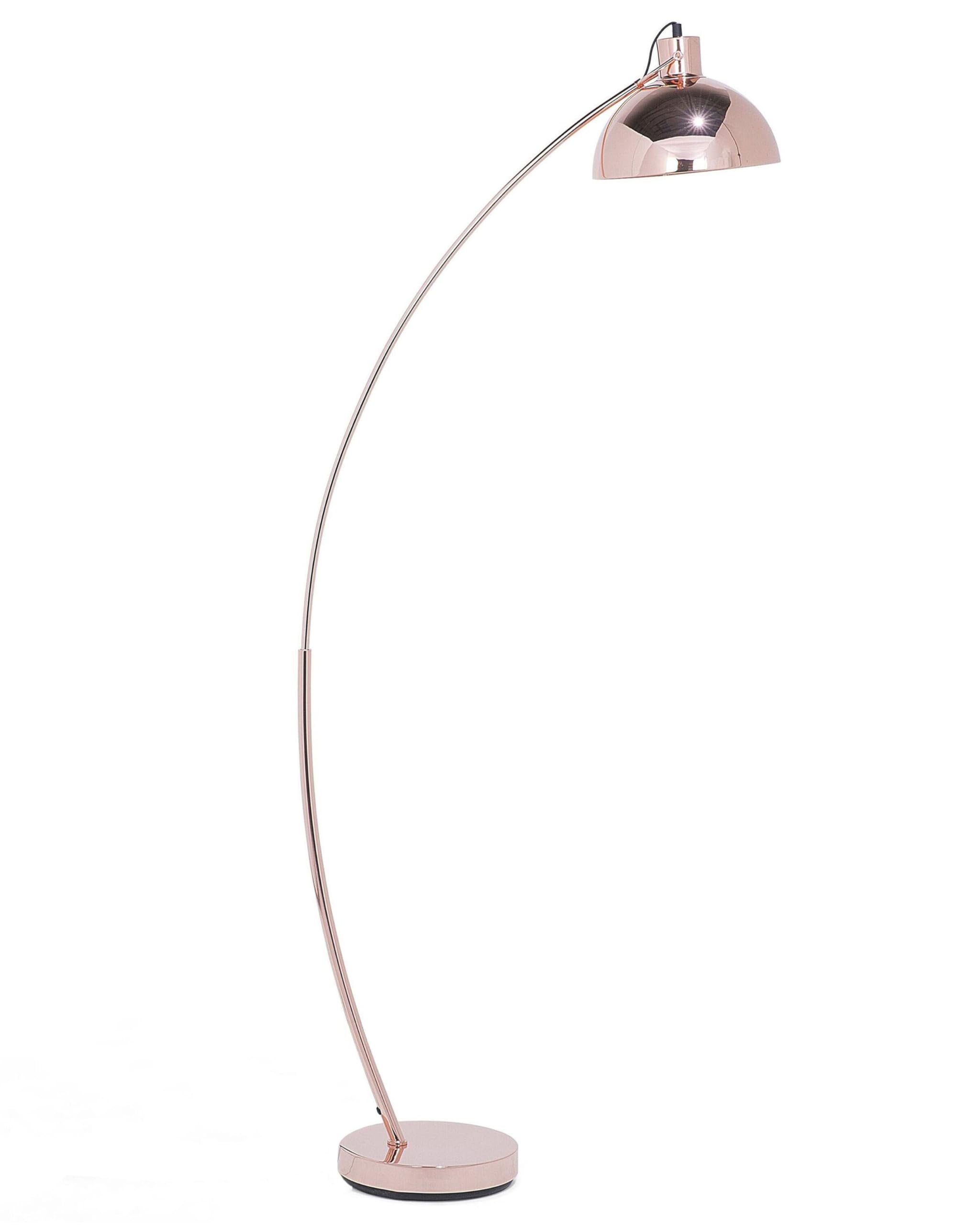 Copper Metal Floor Lamp 155cm Dimmable Shade Industrial Style Dintel