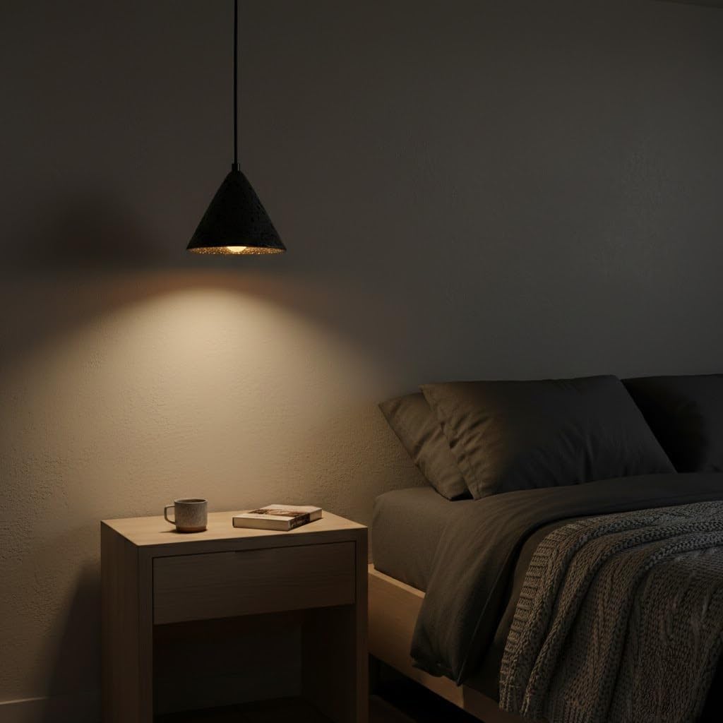 Lampada a sospensione industriale in resina for la camera da letto