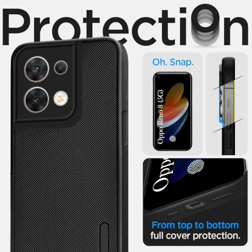 Image of Jkobi Silicone Back Case Cover for Oppo Reno 8 5G (Textured Grip Design | Slim and Light Weight)