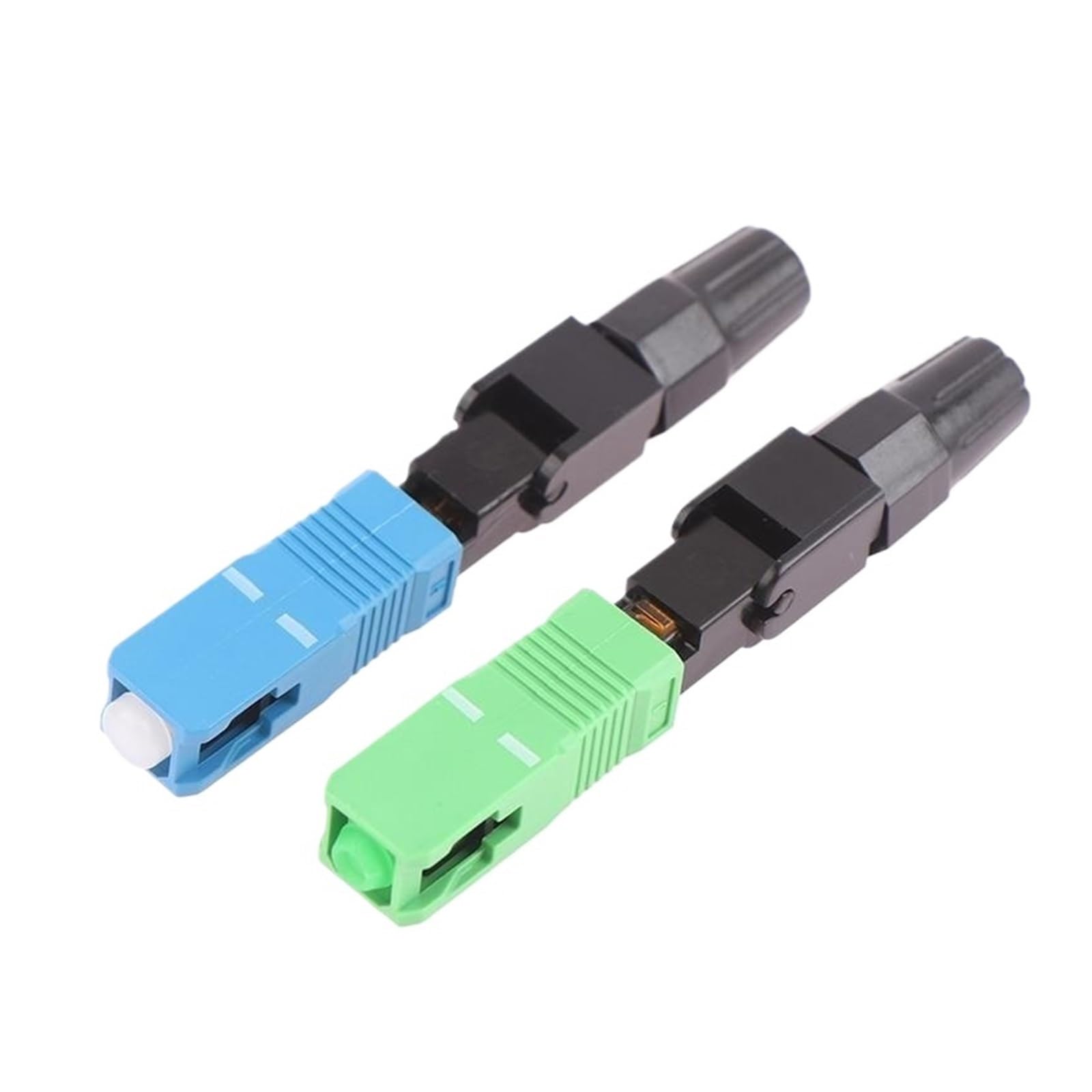 Épisseur de Fibre Optique Adaptateur Fibre Optique monomode Rapide SC APC, 5 pièces, Assemblage sur Le Terrain for FTTH(B)