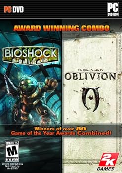 DVD-ROM Bioshock / The Elder Scrolls IV: Oblivion Book
