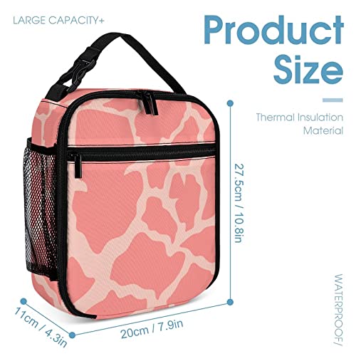 Timailor Cow Print Lunch Bag,Cow Cute Lunch Bags For Women,Insulated Lunch Bag For Women,Lunch Tote Bag,Resuable Lunch Box,Mbw503 #TOP1