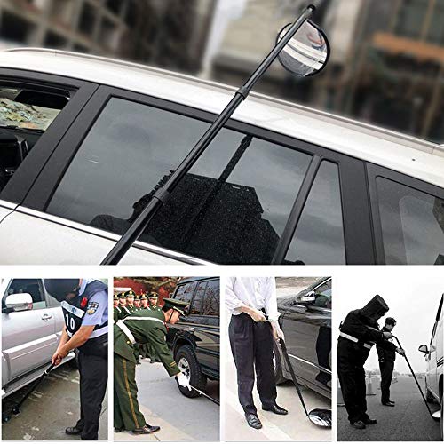 Inspektionsspiegel Auto-Teleskop-Erkennungslinsen-Inspektion 20 cm runder Spiegel, Auto-Sicherheits-Inspektionsinstrument-Reparaturwerkzeug