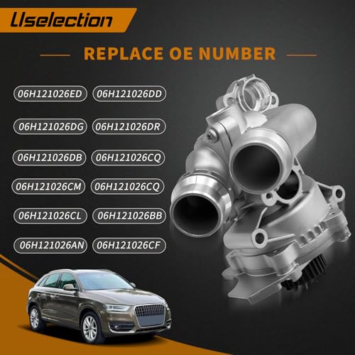 06H121026AB Aluminum Water Pump Kit for Audi and Volkswagen 2.0T TSI - Image 3