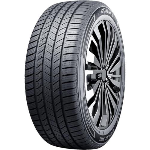 Ironhead Reflex AW1 Passenger Car All-Weather Performance Radial Tire-215/55R17 215/55/17 215/55-17 98V Load Range XL 4-Ply BSW Black Side Wall UTQG 500AA