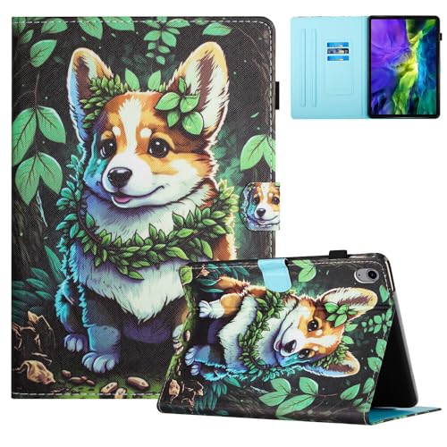 Étui Samsung Galaxy Tab A11 Plus 11.0 SM-X230 X236 en cuir Corgi