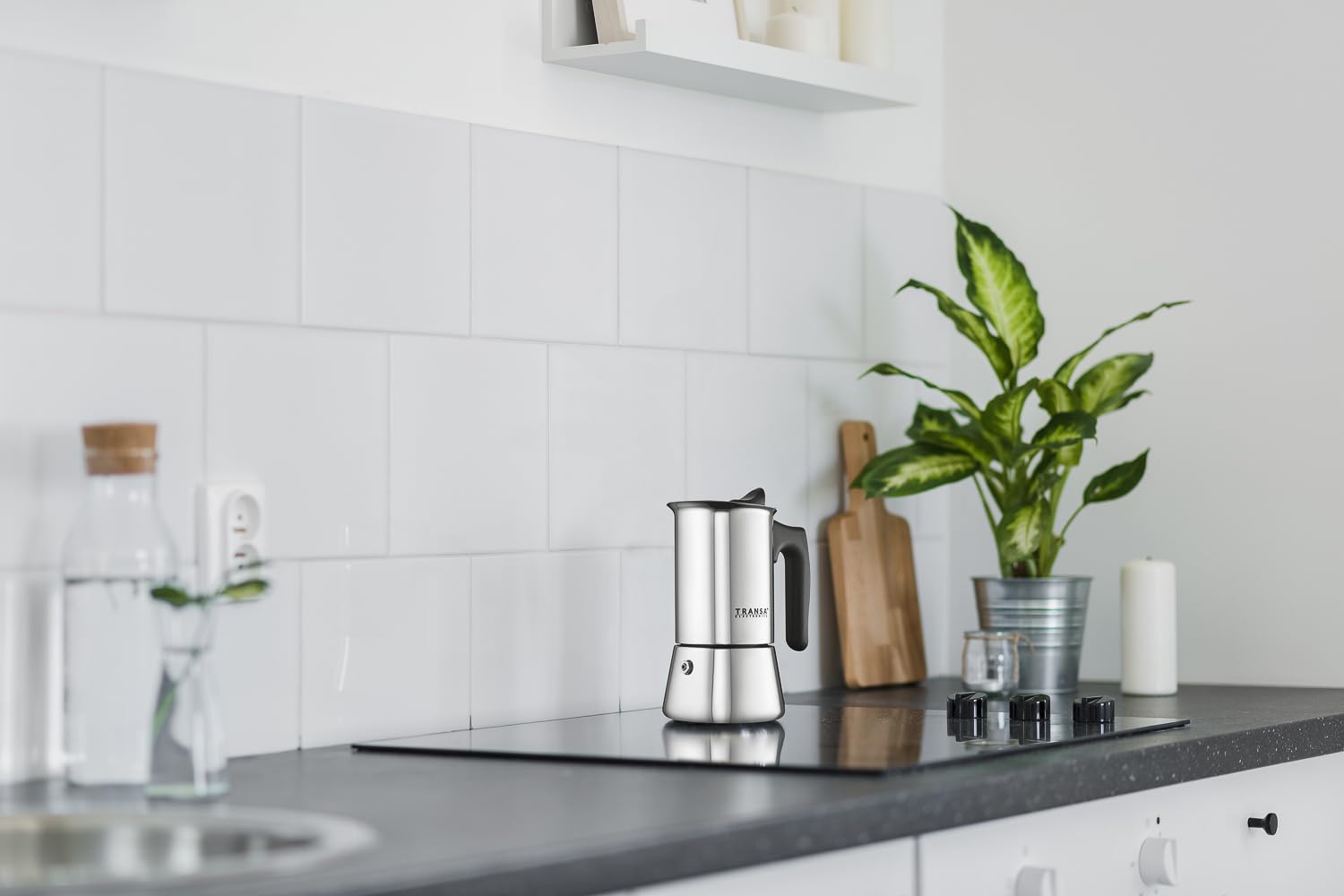 Kawiarka do zaparzania kawy - na 12 filiżanek Caffè 12 Tz 600ml