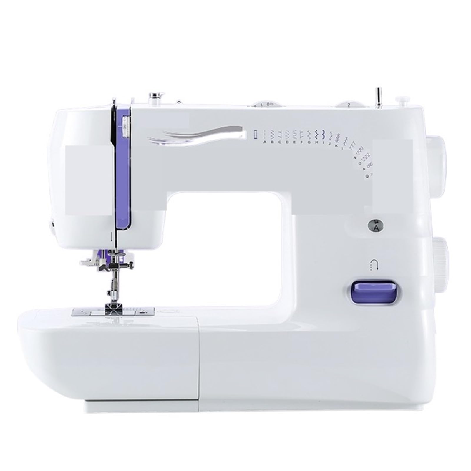 Máquina de Coser eléctrica Multifuncional de Escritorio doméstica HZL353 con overlock, Potente, silenciosa y Estable.