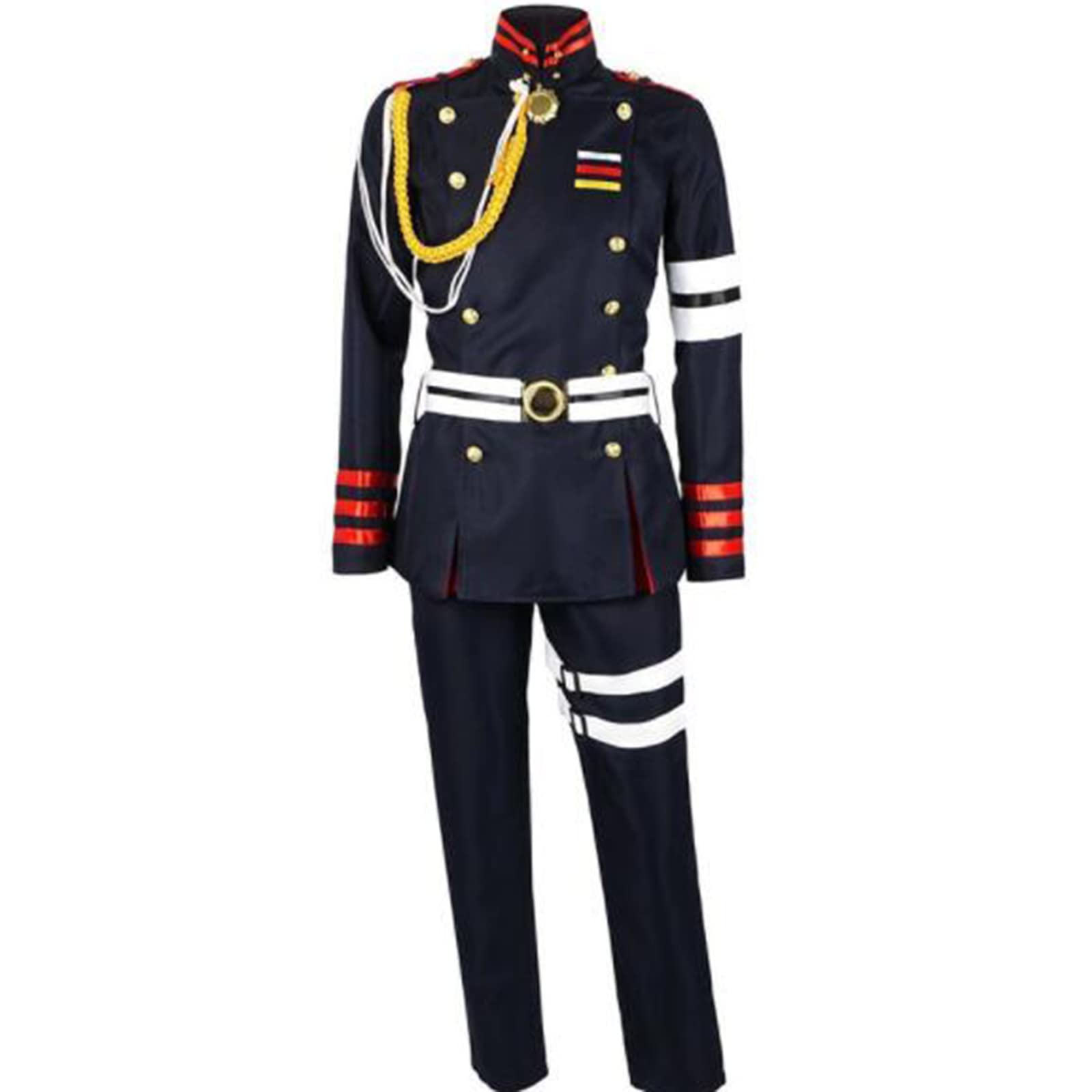 YLJXXY Seraph of The end Guren Ichinose Cosplay Costume, Full Uniform Set Anime Halloween Fancy Dres