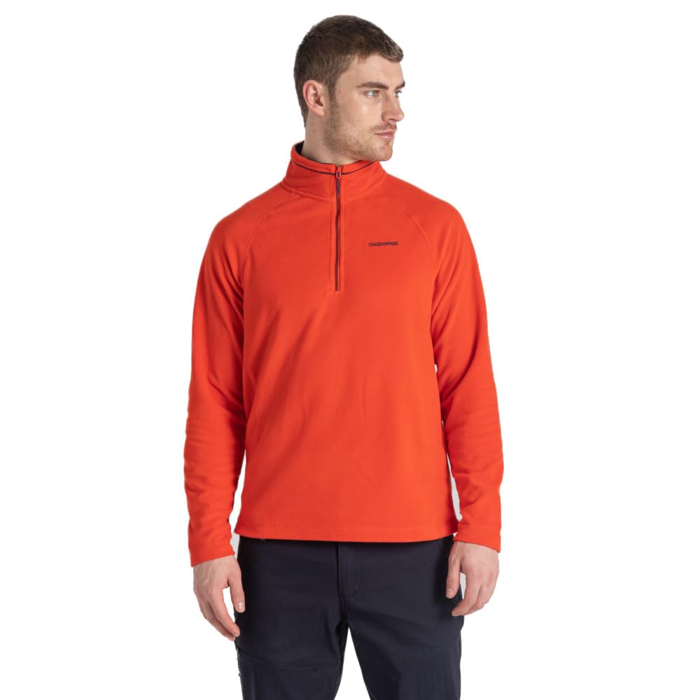 Craghoppers Men's Macaw Red Corey Vi Half Zip Fleece Xl