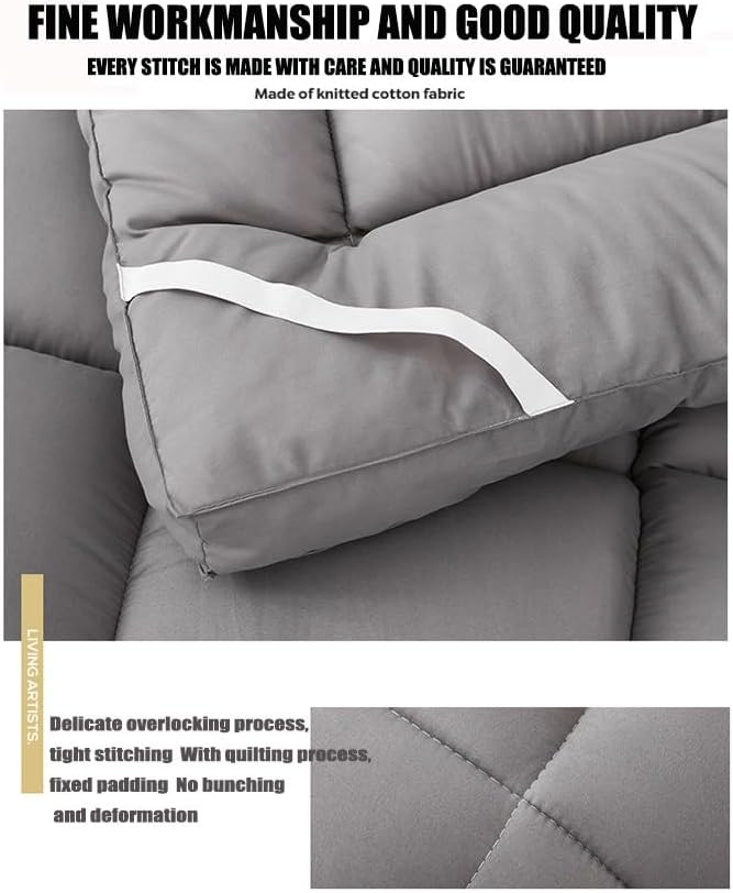 Miniatura 4 de Japanese Futon Mattress 4" Extra Thick, Foldable Japanese Floor Mattress Easy to Store for Lounge - Roll Up Mattress Dormitory Guest Room(Twin)