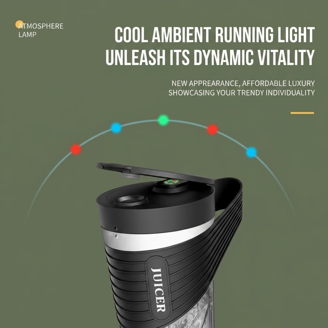HD-07 Mélangeur portable 600 ml Taille personnelle 150 W Smoothie Maker sans fil Double batterie 2000 mAh Rechargeable par USB Mini shaker mélangeur pour voyage, sport, bureau, violet-HD-07