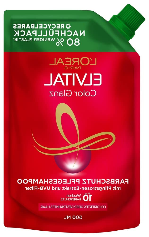 L'Oréal Paris Elvital Wkład Szampon do włosów farbowanych, farbowanych lub przyciemniających kolor 1 x 500 ml