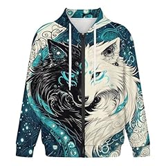 Black White Double Wolves 1