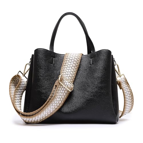 Image of S-Jacorry Purse Strap Replacement Crossbody Wide Shoulder Strap Adjustable Canvas Straps Handbag Strap Replacement Belts