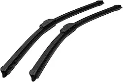 KIT PALHETAS LIMPADOR DIANTEIRO PARA BRISA DIVERSOS CARROS GANCHO DE SILICONE (JEEP RENEGADE 15/23)