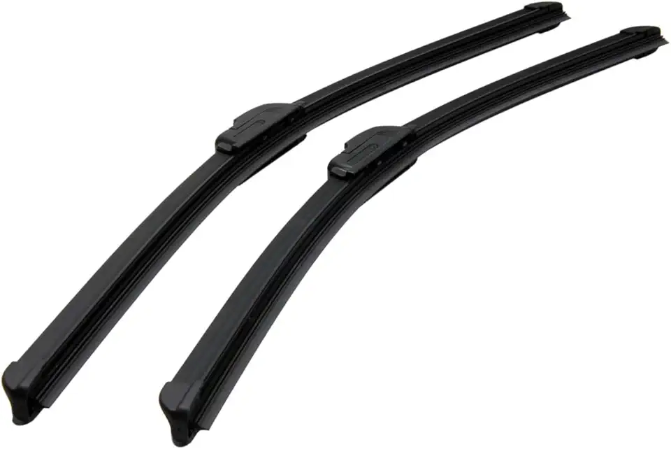 KIT PALHETAS LIMPADOR DIANTEIRO PARA BRISA DIVERSOS CARROS GANCHO DE SILICONE (JEEP RENEGADE 15/23)