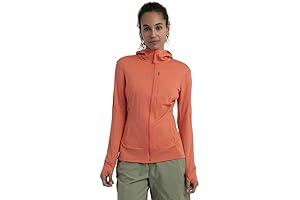 Women's Merino 260 Quantum IV LS Zip Icebreaker Hoodie for Versatile & Breathable Warmth