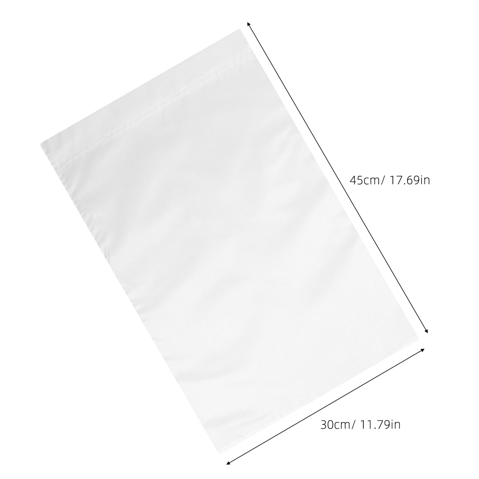 8 Bandiere da Giardino Bianche in Poliestere 30X45 CM per Esterni Striscioni Vuoti per Prato e Cortile Decorazioni Fai da Te Resistenti a Vento e Pioggia per Patio e Giardino