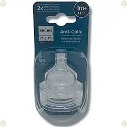 Kit Duplo de Bicos Anti-Colic T2 1m+ SCY762/02 Philips Avent