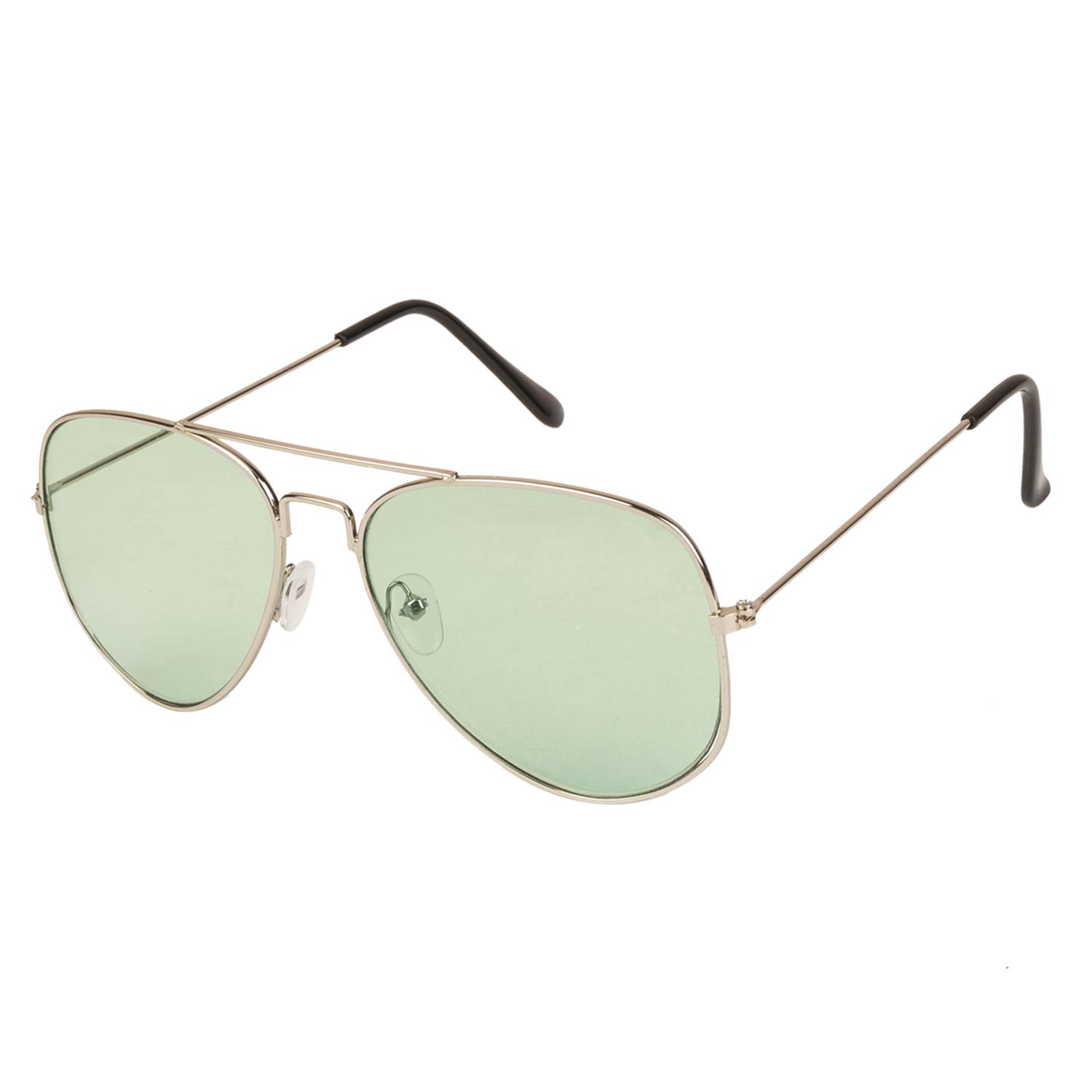 Classics Aviator Silver-Green UV Protection Sunglasses For Men & Women |MA-095-S12|-image-38