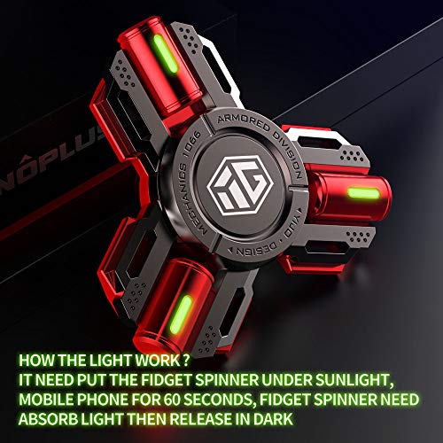 Image of INNOPLUS Fidget Spinner,Metal Fidget Spinners for Adults Teen
