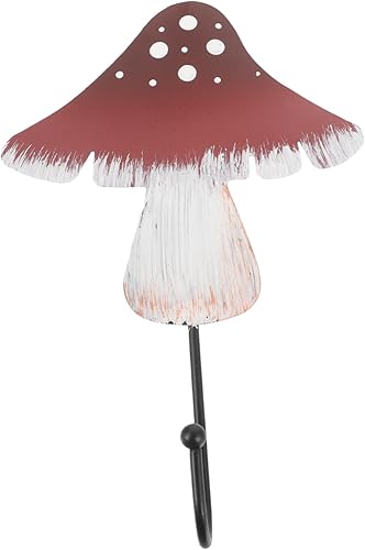DOITOOL Gancho de hongo montado en la pared, soporte para llaves de pared, toallero, decoración de gorra, gancho para bufanda, gancho para colgar