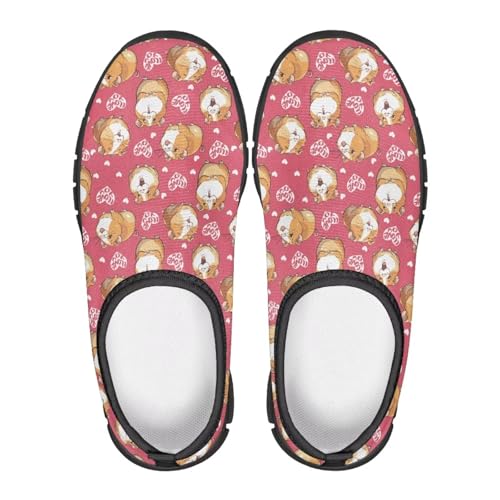 Animal Print Tennis Shoes for Girls Breathable Mesh Running Sneakers Lightweight Slip on Walking Shoe2