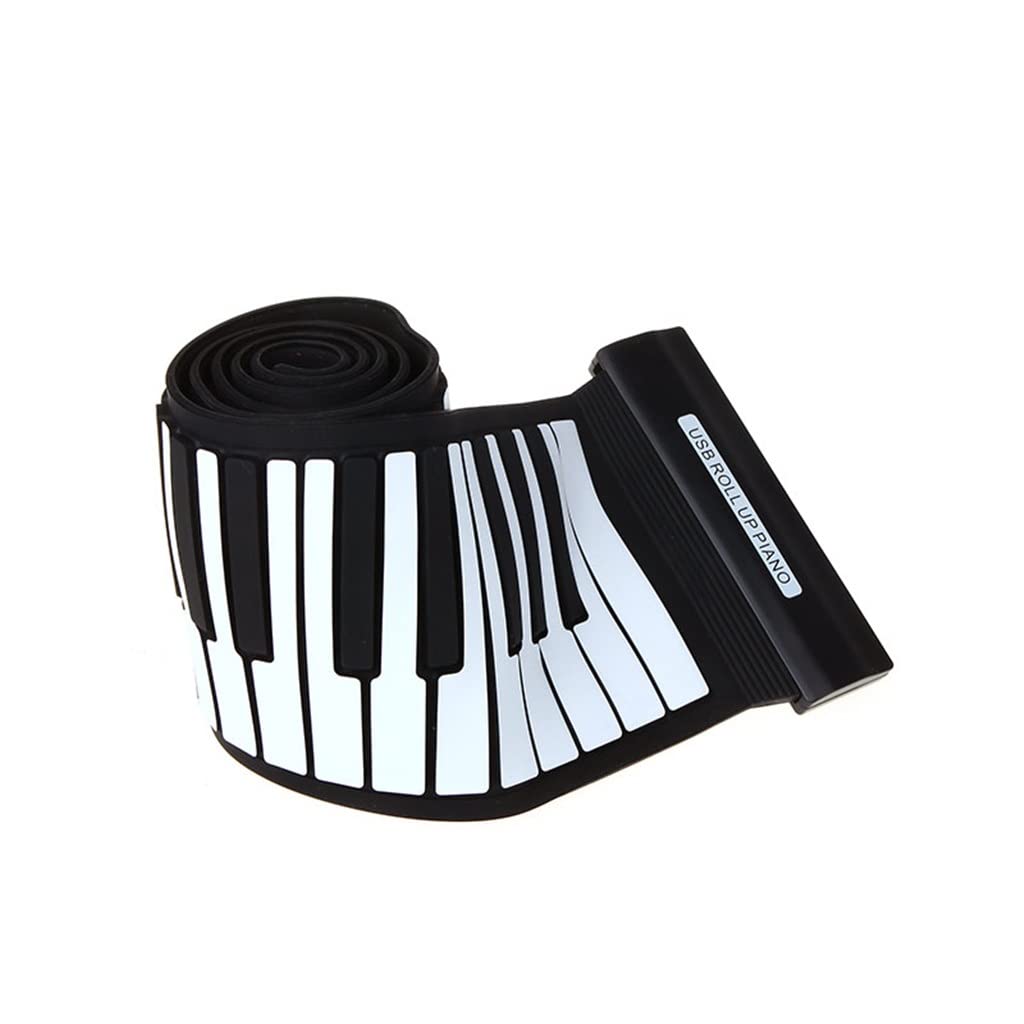 USB 88 Tasti Midi Tastiera Elettronica Pianoforte Silicone Flessibile Strumenti Musicali Professionali
