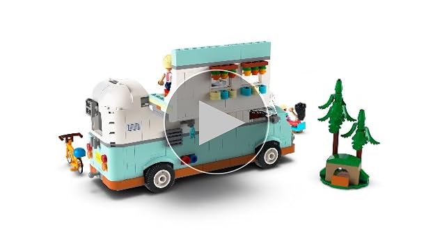 LEGO Friends Friendship Camper Van Adventure Toy Building Set