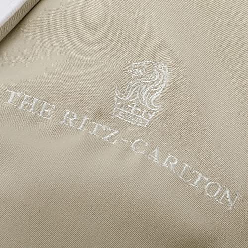 The Ritz-Carlton Frette Microfiber Robe - Beige - Luxury Hotel Bathrobe - Medium4
