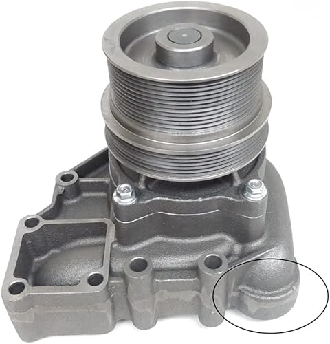 RAREELECTRICAL Nueva bomba de agua compatible con Kenworth W900 T680 2014 2015 2016 2017 2018 2019 por número de pieza 3683652 368449 3687590