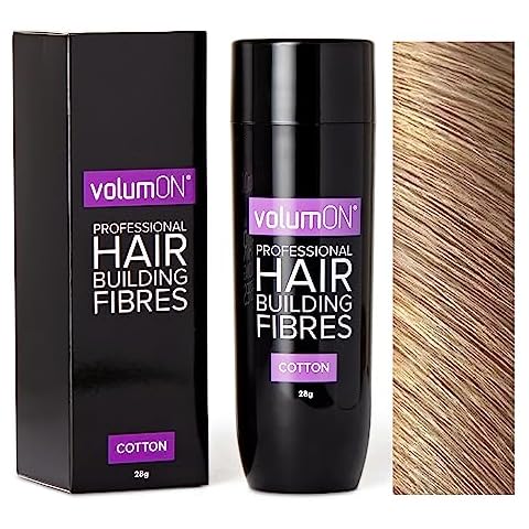 Volumon Professional Hair Building Fibres for Thinning Hair Cover