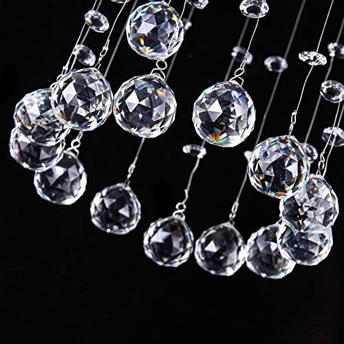 Suspension cristal moderne luminaire de plafond pour sublimer votre entrée et entrée - 6