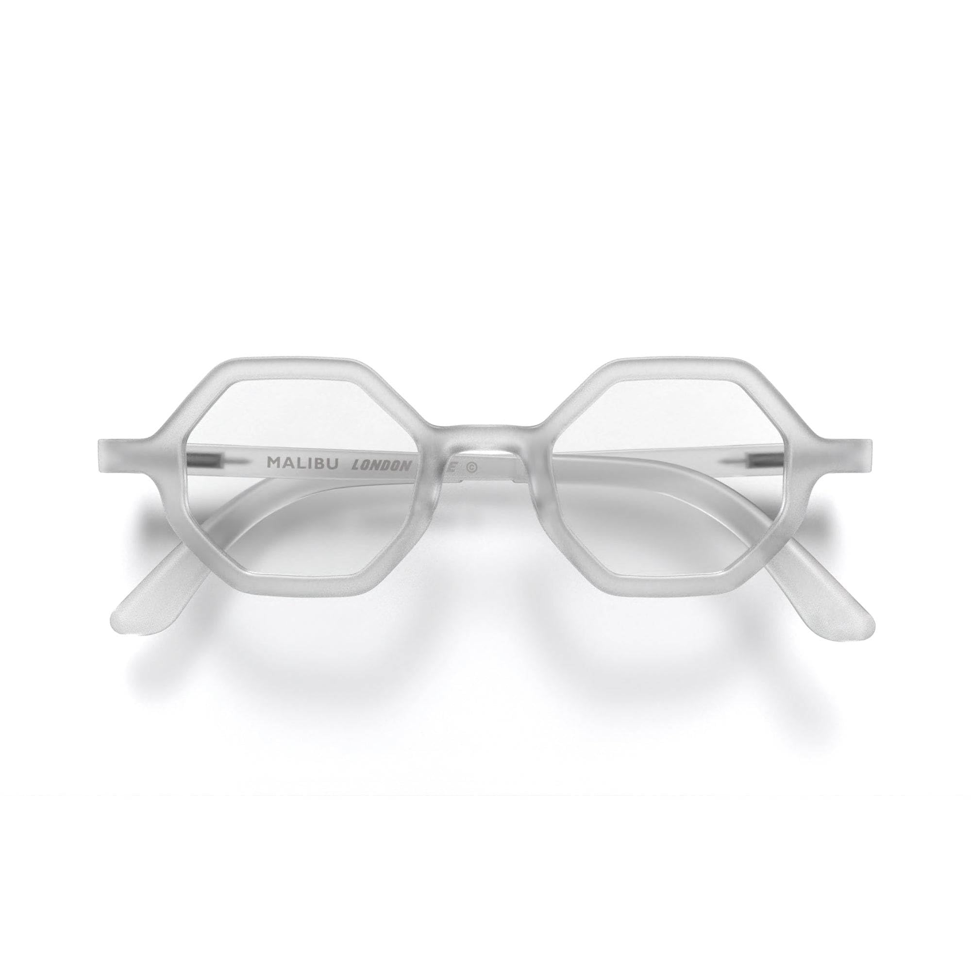 LONDON MOLE® Malibu reading glasses | Hexagonal/octagonal shape | Unisex | Spring hinges