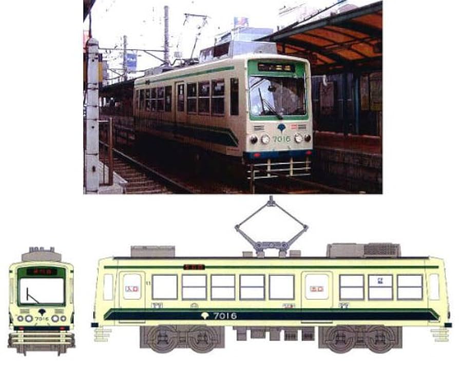 (未使用･未開封品)　Nゲージ NT106 東京都電 7000形 「更新車」 標準塗装 2009 og8985z Amazon.co.jp: Nゲージ NT106 東京都電 7000形 「更新車」 標準