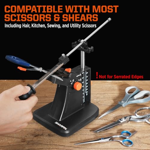 SHARPAL 201H Scissor Sharpener – Adjustable 22°-84° Angle by SHARPAL - Image 5