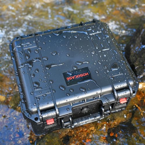Shotgun Shell Case for 12 Gauge Ammo: 260 Rounds Waterproof Storage Box for 12GA 20GA 16GA 10GA 8GA, Lockable Hard Plastic Shotgun Case with Dual-Layer Foam, Heavy-Duty Organizer for Hunting Shooting - Thumbnail 6