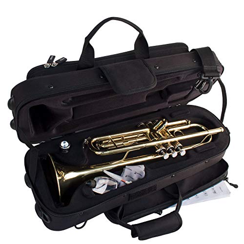 Protec Contoured Max Trumpet Case With Sheet Music Pocket, Black (Mx301Ct) #TOP1