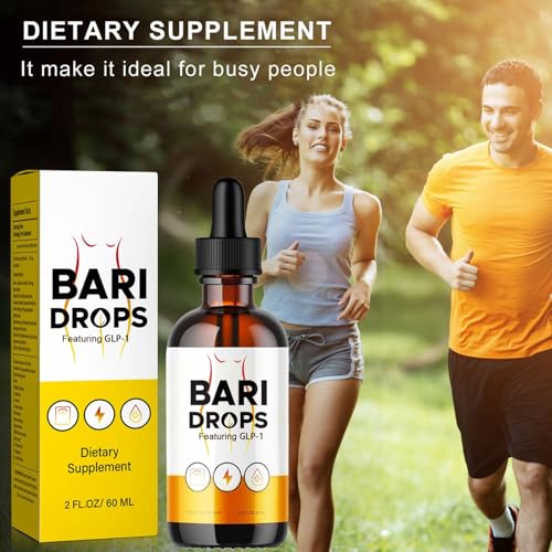 Bari Drops GLP-1 Supplement 2 Pack 2 Fl Oz