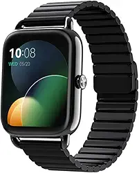 Smartwatch H.aylou Rs4 Plus Tela Amoled de 1.78 polegadas Pulseira Magnética Bluetooth 5.1 Bateria Até 10 dias Modos Esportivos Compatível com Android e Ios Garantia Nacional/No Brasil