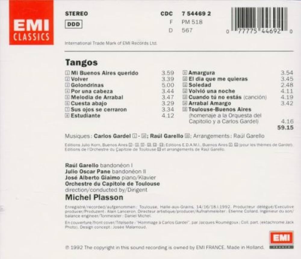 Amazon.co.jp: Gardel;Tangos: Music