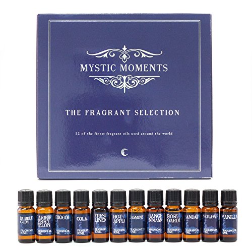 Mystic Moments | The Fragrant Selection | 12 x 10ml Finest Fragrant Oils